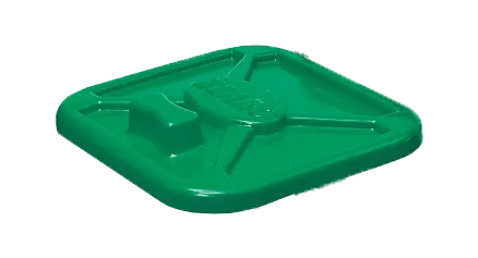 VKM víko malé 38x32 plast - zelený